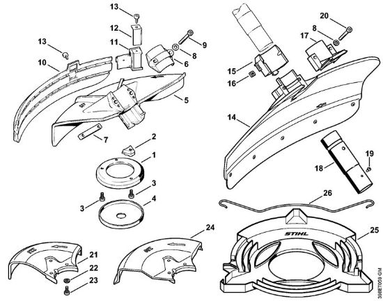 Obrezovalnik (FS) FS 550 Å citnik della Marca Stihl